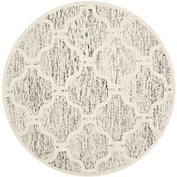 Safavieh Cambridge 6-Foot x 6-Foot Sloane Wool Rug in Light Brown/Ivory