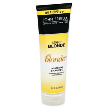 John Frieda Sheer Blonde&reg; Go Blonder 8.3 fl. oz. Lightening Shampoo. View a larger version of this product image.