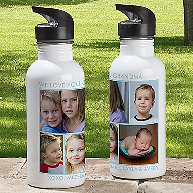5-Photo Picture Perfect 20 oz. Water Bottle. View a larger version of this product image.