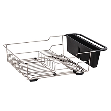Large Dish Rack in Satin Nickel. View a larger version of this product image.