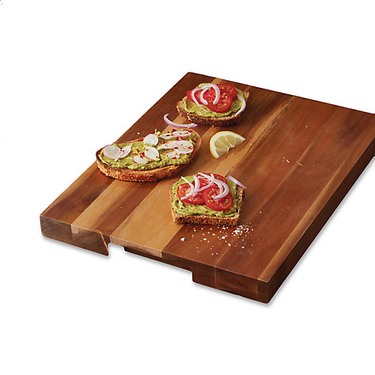 Alternate image 1 for Artisanal Kitchen Supply® Acacia Wood 18-Inch x 14-Inch Cutting Board