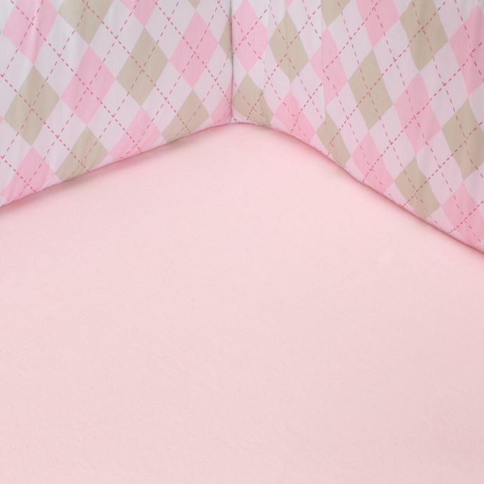 Little House By Annette Tatum Velour Crib Sheet Pink Bed Bath