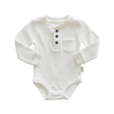 baby henley onesie