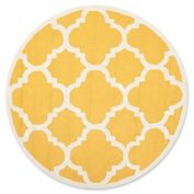 Safavieh Cambridge 6-Foot x 6-Foot Lynn Wool Rug in Gold/Ivory