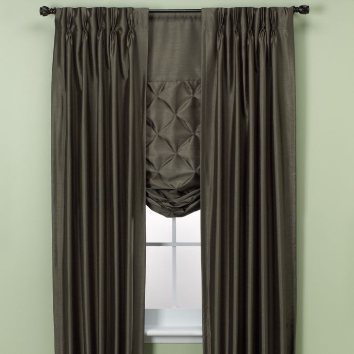 Paris Pinch Pleated Window Curtain Panels Bed Bath Beyond