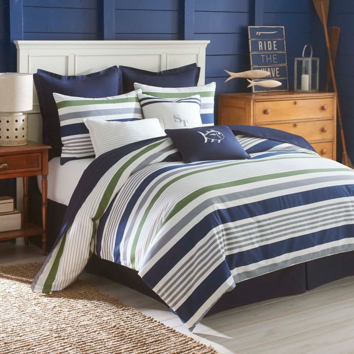 Southern Tide Sullivan Stripe Comforter Set Bed Bath Beyond