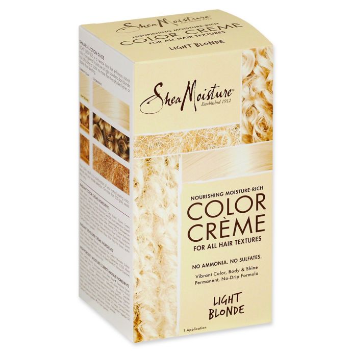 Sheamoisture Color Cr Egrave Me For All Hair Textures In Light