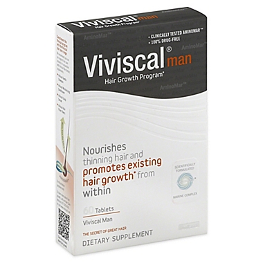 Viviscal® Man 60-Count Hair Growth Program Tablets | Bed Bath & Beyond