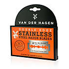 Alternate image 0 for Van Der Hagen&reg; 5-Count Premium Double Edge Ice Tempered Stainless Steel Razor Blades