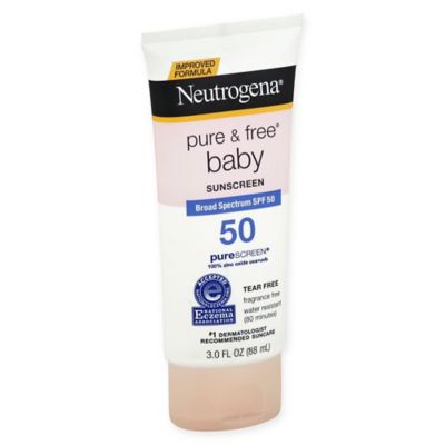 neutrogena free and clear baby sunscreen