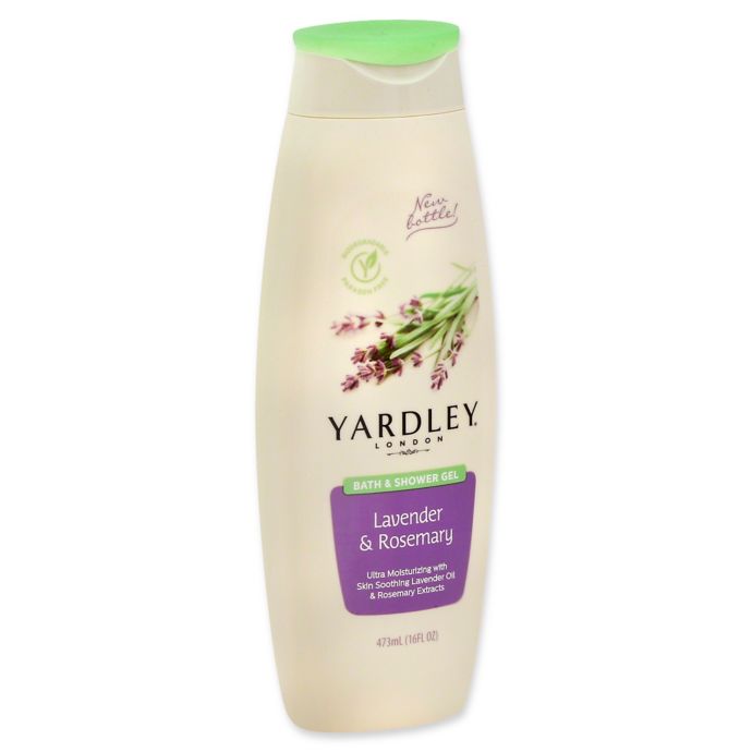 Yardley® London 16 fl. oz. Bath & Shower Gel in Lavender & Rosemary