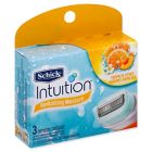 Alternate image 0 for Schick&reg; Intuition&reg; Revitalizing Moisture 3-Count Tropical Moisture Refill Cartridges