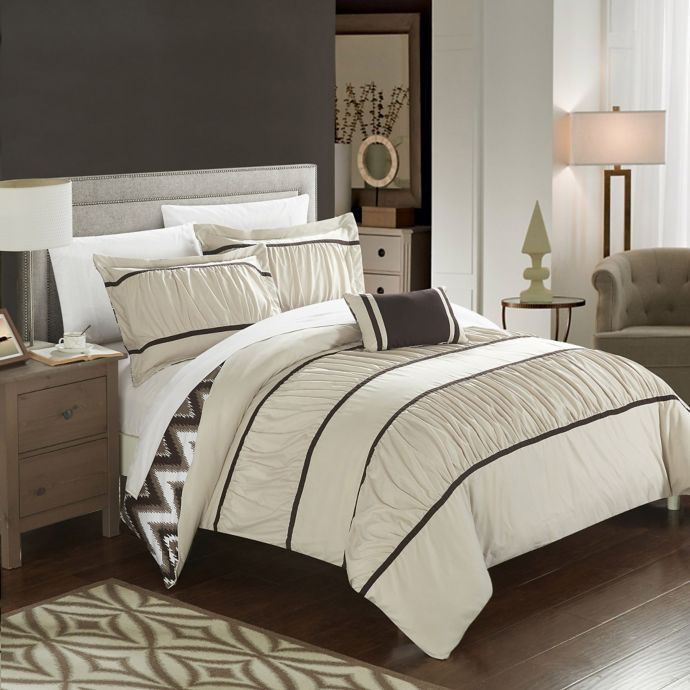 Chic Home Lucia Reversible Comforter Set Bed Bath Beyond