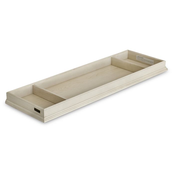 Kingsley Sedona Changing Table Topper In Vintage Ivory Bed Bath