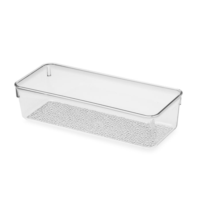 iDesign® Vanity Organizer™ Rain Medium Cosmetic Organizer Bin Bed