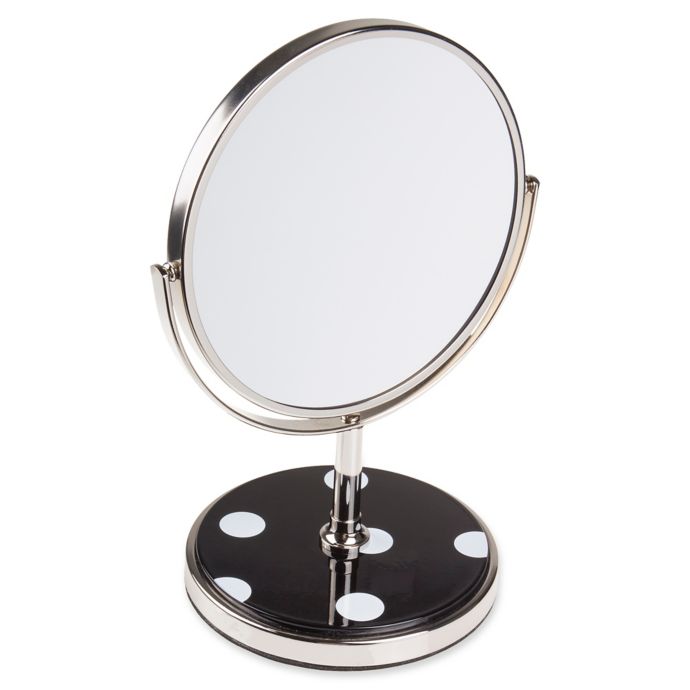 Kate Spade New York Deco Dot Vanity Mirror In Black Bed Bath Beyond