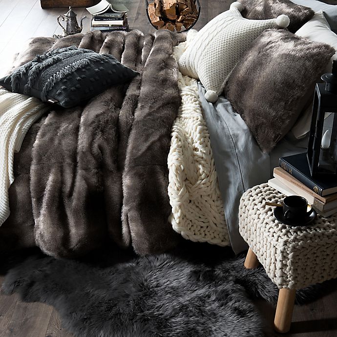 fur bedspreads comforters