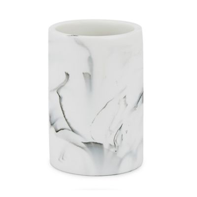 Kassatex Arabesco Tumbler in White/Black