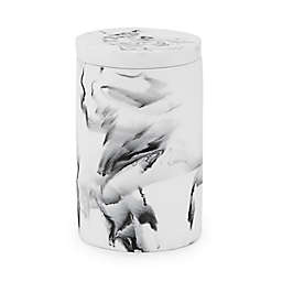 Kassatex Arabesco Jar in White/Black