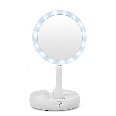 My Foldaway Mirror in White. View a larger version of this product image.