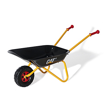 CAT&reg; 31-Inch Wheelbarrow in Yellow/Black. View a larger version of this product image.