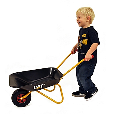 CAT&reg; 31-Inch Wheelbarrow in Yellow/Black. View a larger version of this product image.