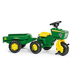 Kettler® John Deere 3-Wheel Tractor with Trailer in Green/Yellow