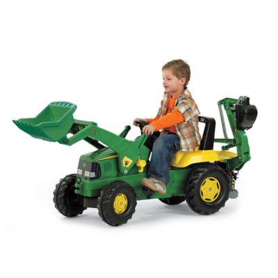 john deere sit and scoot activity tractor trailer