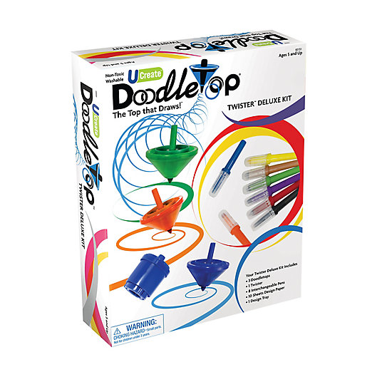 Alternate image 1 for U-Create Doodletop Twister Deluxe Kit
