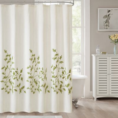 sage shower curtain