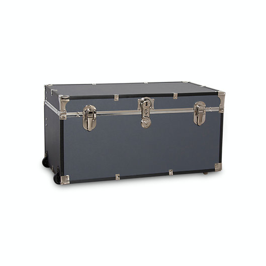 Mercury Luggage Seward 31 Inch, Wheeled Storage Trunk With Handle