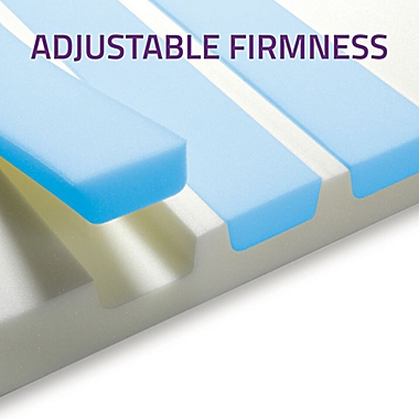 The Topper Plus Adjustable Firmness Mattress Topper. View a larger version of this product image.
