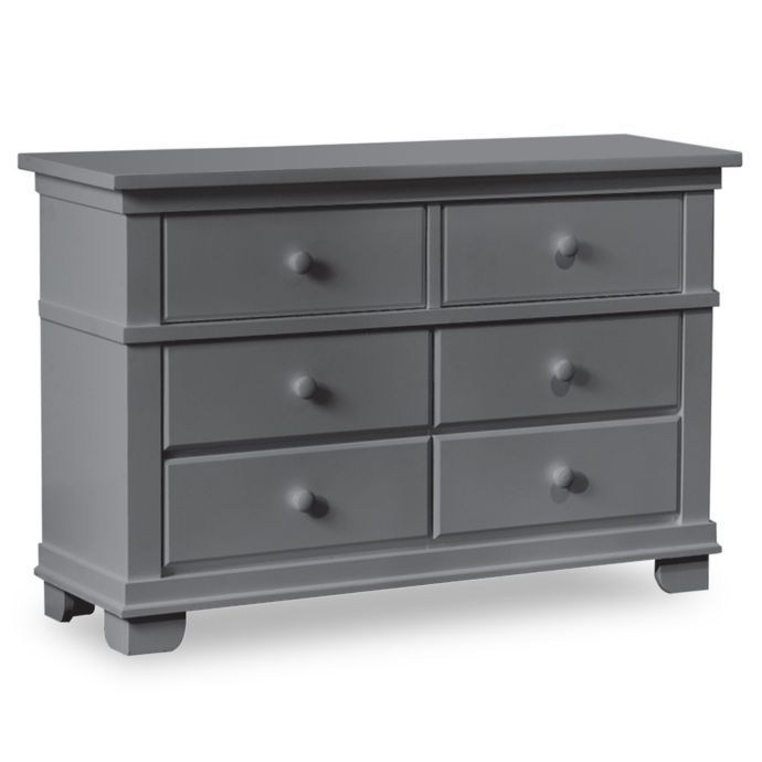 Pali Torino Double Dresser In Stone Buybuy Baby