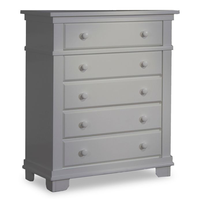 Pali Torino 5 Drawer Dresser In Stone Bed Bath Beyond