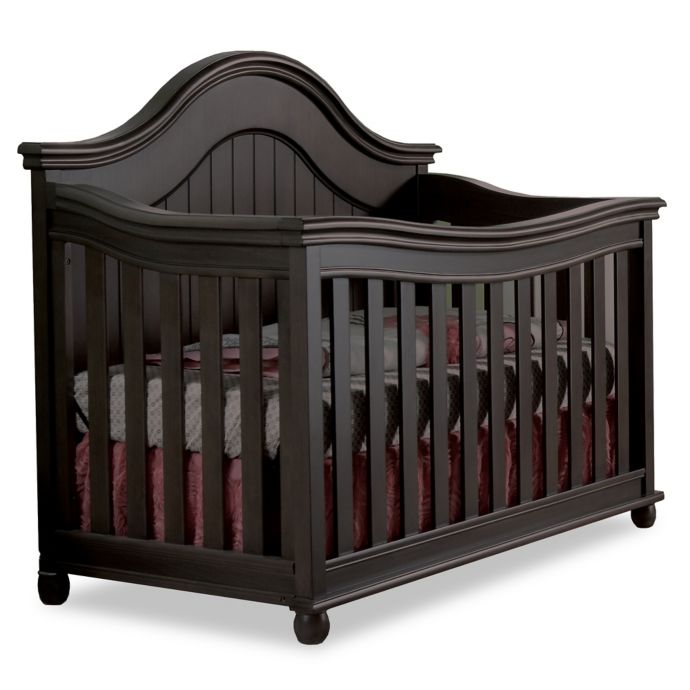 Pali Marina 4 In 1 Convertible Crib In Onyx Buybuy Baby