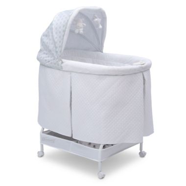 Beautyrest Silent Auto Gliding Lux Bassinet in Arcadia by Delta Children. View a larger version of this product image.
