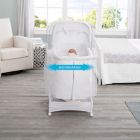 Alternate image 4 for Beautyrest Silent Auto Gliding Lux Bassinet in Arcadia by Delta Children