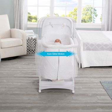 Beautyrest Silent Auto Gliding Lux Bassinet in Arcadia by Delta Children. View a larger version of this product image.
