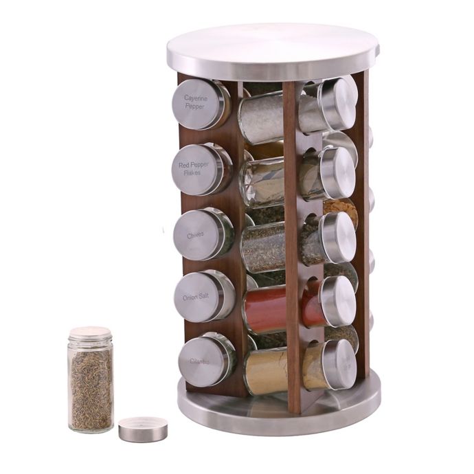 rotating spice rack organizer