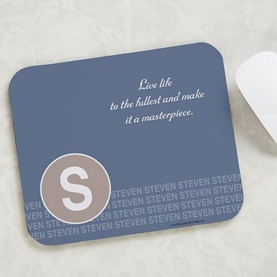 Sophisticated Quotes Mouse Pad