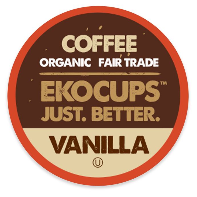 40 Count Ekocups Organic Vanilla Flavored Coffee Bed Bath Beyond