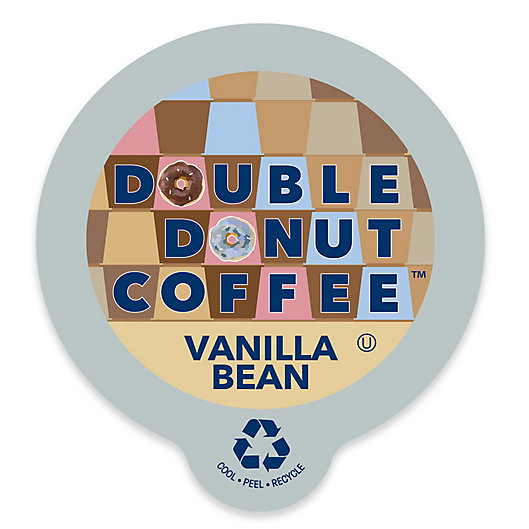 Alternate image 1 for Double Donut Coffee™ Vanilla Bean Coffee Pods for Single Serve Coffee Makers 24-Count