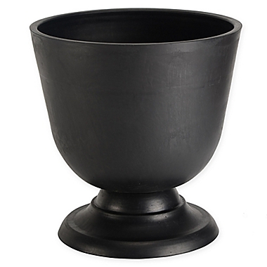 Arcadia Garden Products Classical Urn Planter in Black. View a larger version of this product image.
