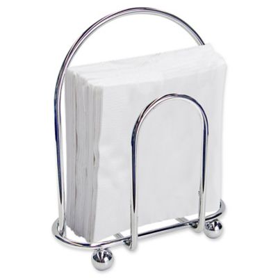 Home Basics&reg; Napkin Holder in Chrome