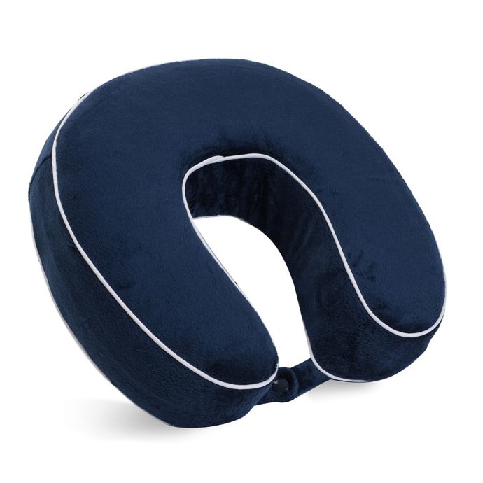 Worlds Best™ Memory Foam U Shaped Neck Pillow Bed Bath And Beyond 