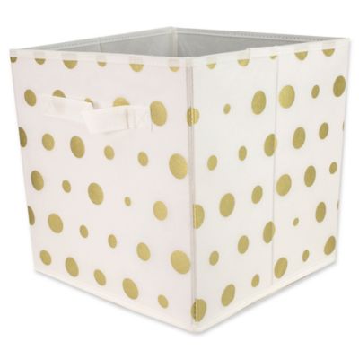 patterned storage baskets