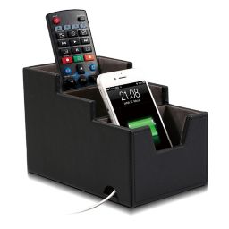 Remote Control Storage Organizer in Black