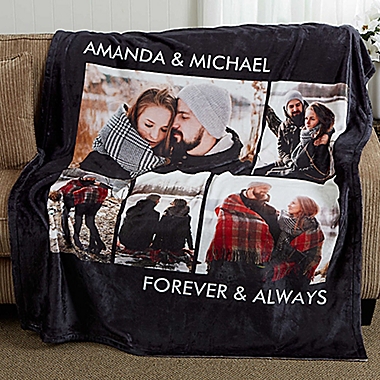 Picture Perfect Fleece 5-Photo Blanket. View a larger version of this product image.