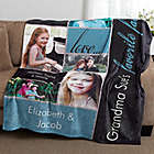 Alternate image 0 for My Favorite Faces 50-Inch x 60-Inch  Fleece Photo Blanket