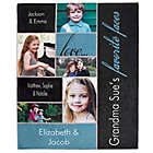 Alternate image 1 for My Favorite Faces 50-Inch x 60-Inch  Fleece Photo Blanket